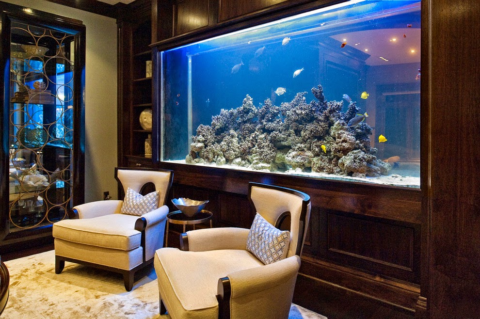 Aquarium best sale home decor