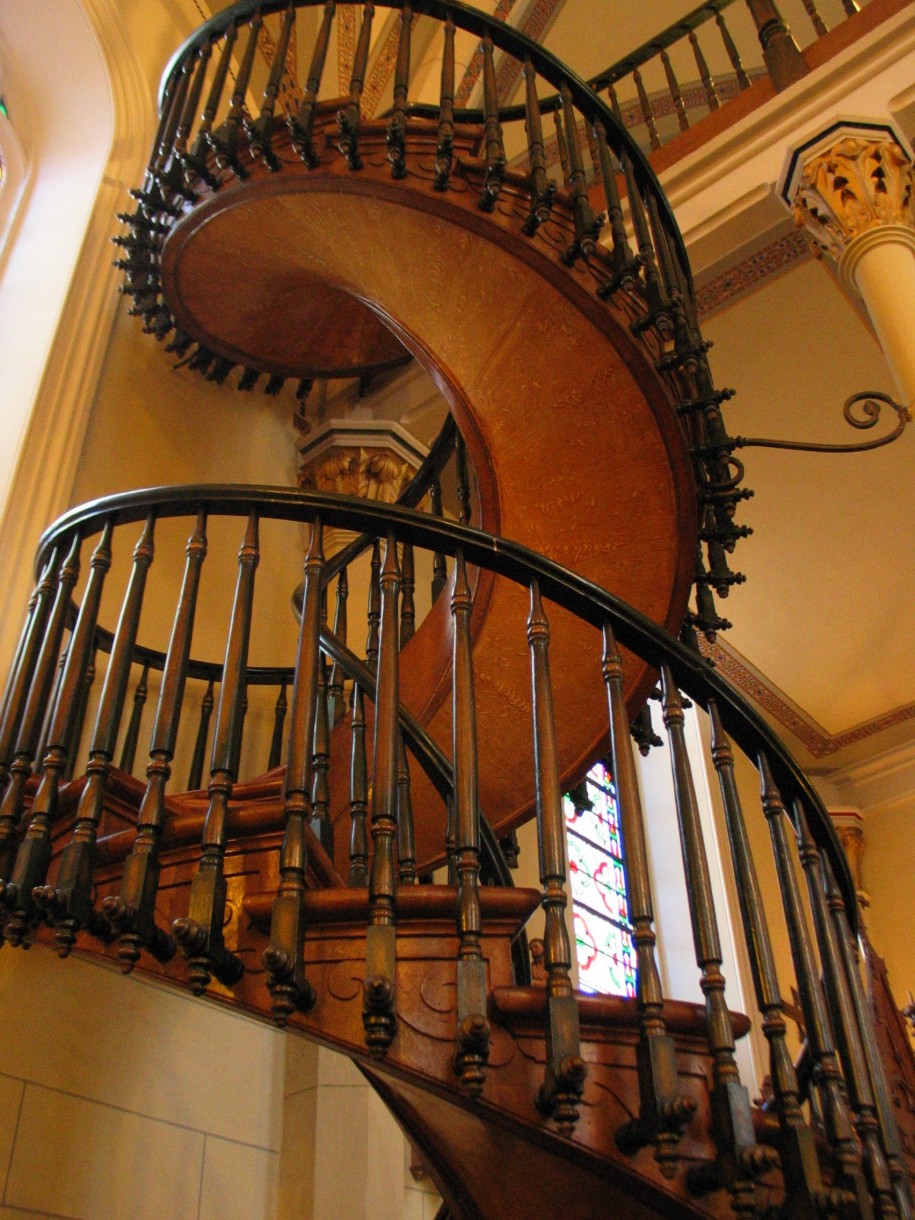 beautiful spiral staircase