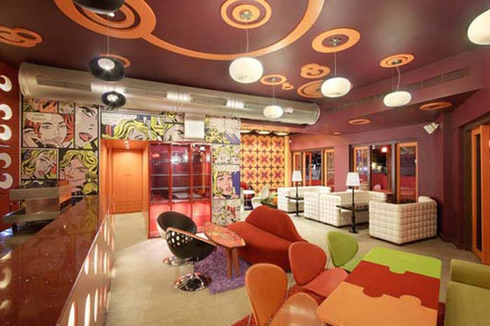 Stylish cafe interior design Cafe interior design