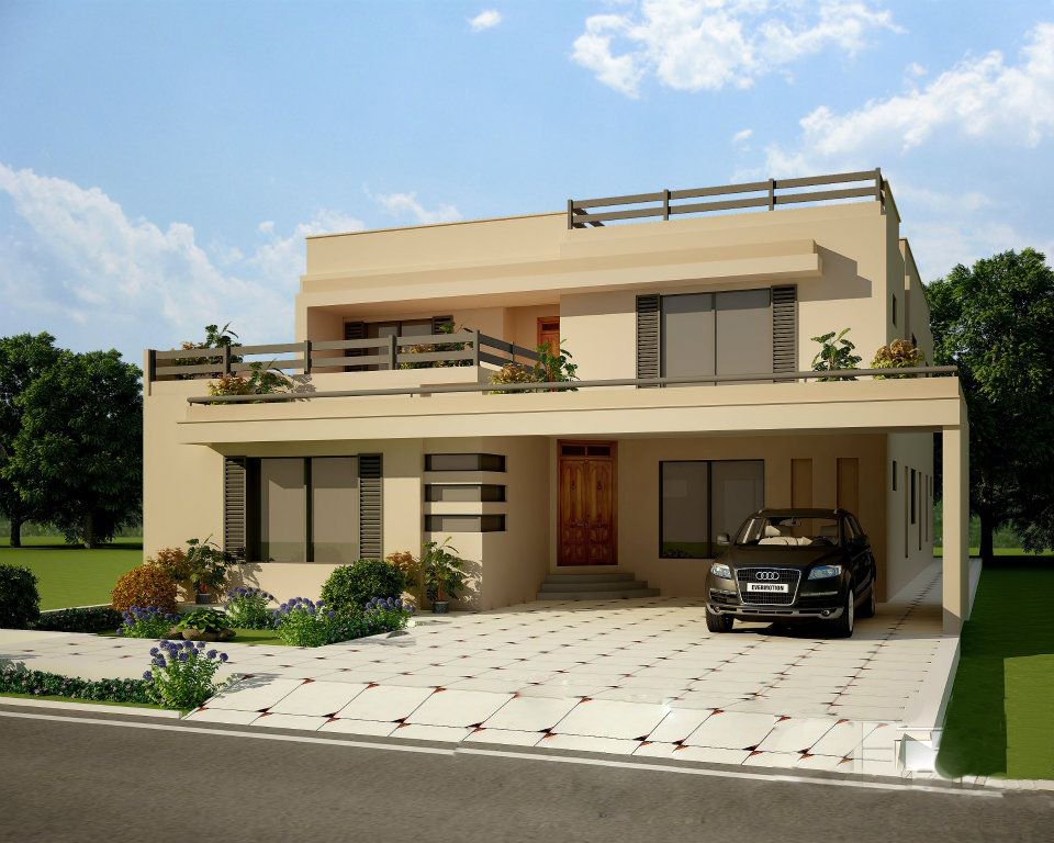 Latest Front Elevation Home Designs In Pakistan - home-