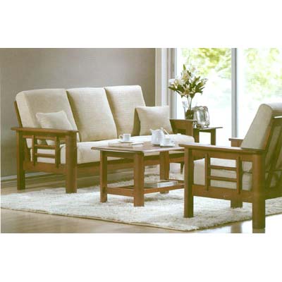 Modern wooden sofa set designs Wooden sala set pics