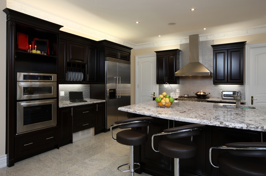 Magnificent Kitchen Designs With Dark Cabinets