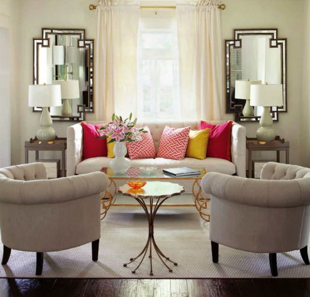 Artistic Framed Mirrors For The Living Room