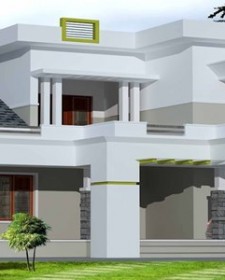 Exterior House Design- Front Elevation