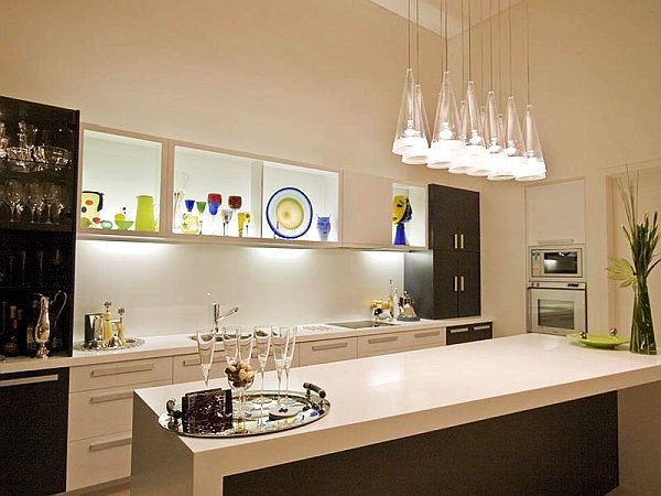 creative diy kitchen lighting