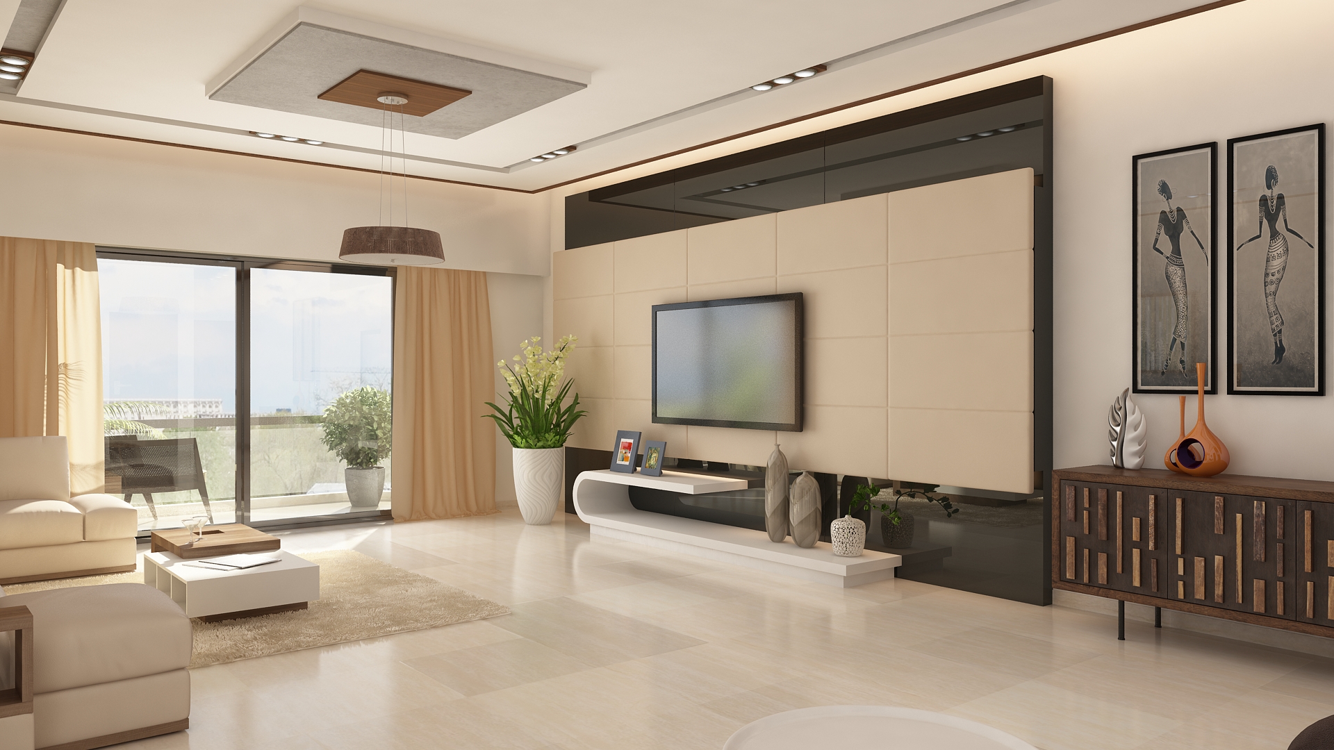 Ghar360 Portfolio 2 Bhk Apartment Interior Design In Jp