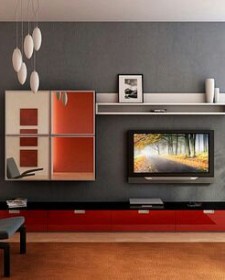 7 Cool Contemporary TV Wall Unit Designs For Your Living Room