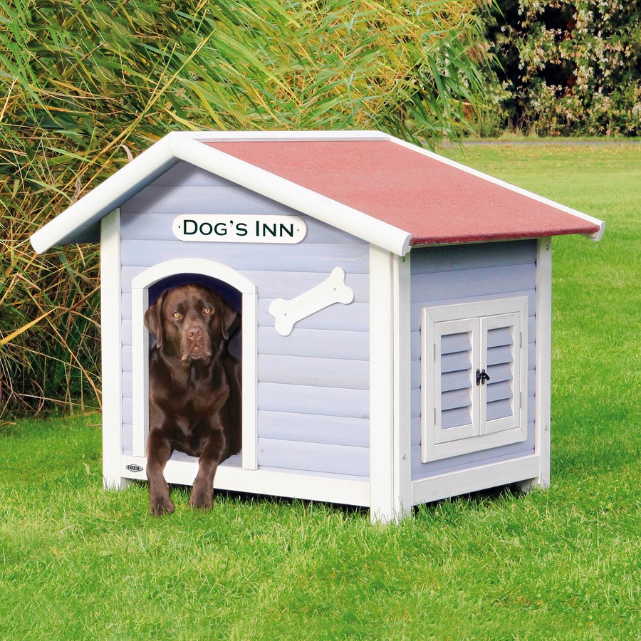 how to keep a dog house warm during winter