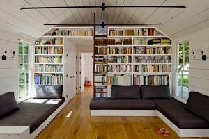 cool-home-library-in-attic