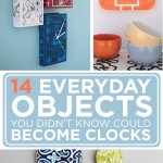 14 Everyday Objects You Didn’t Know Could Become Clocks