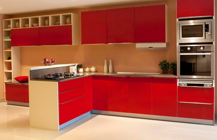 red-kitchen-kitchen