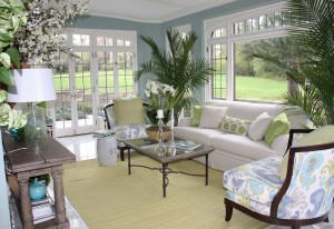 soft-blue-sunroom-s-wall-paint-colors-with-white-sofa-and-plants