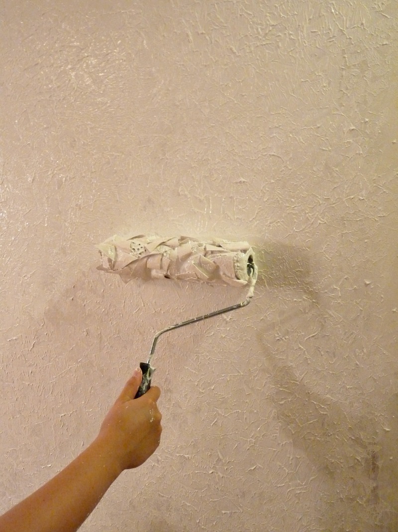 How To Texture Paint Walls With A Roller Homideal