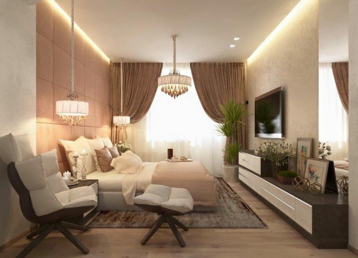 Awesome Bedroom Cupboard Design with Mirror