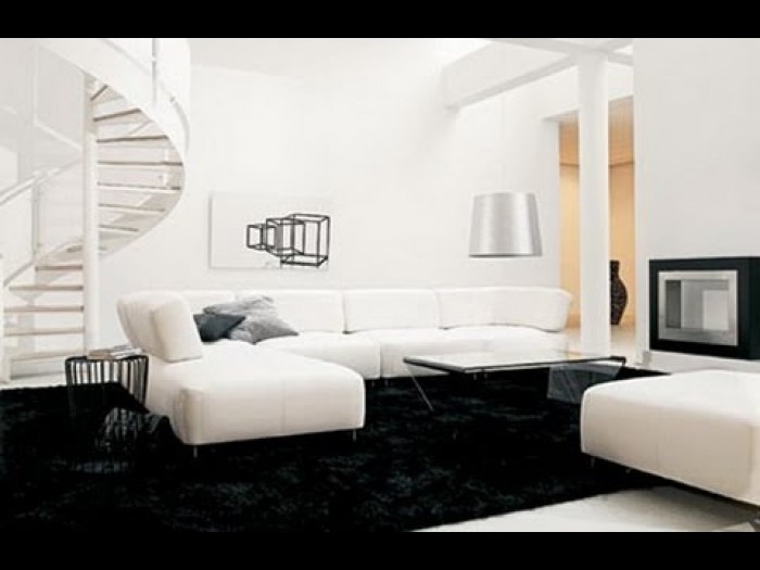 Minimalist Living Room Decorating Ideas - YouTube