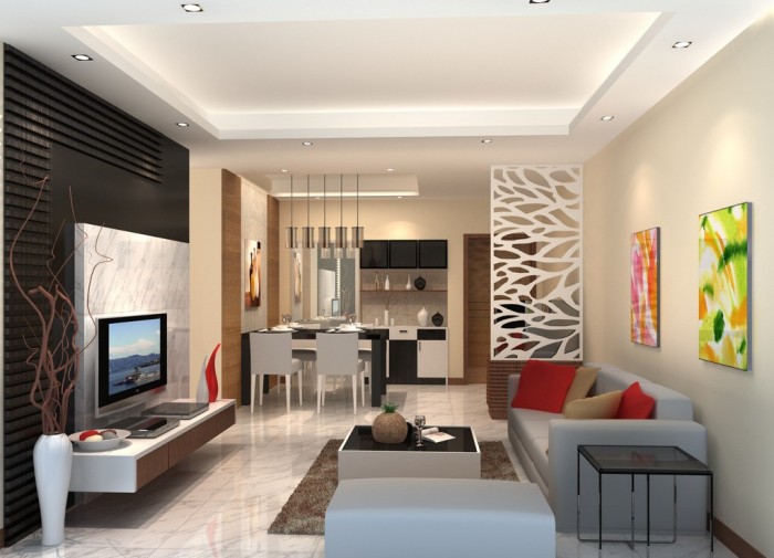 partition modern living designs divider minimalist sliding doors option creative another sala