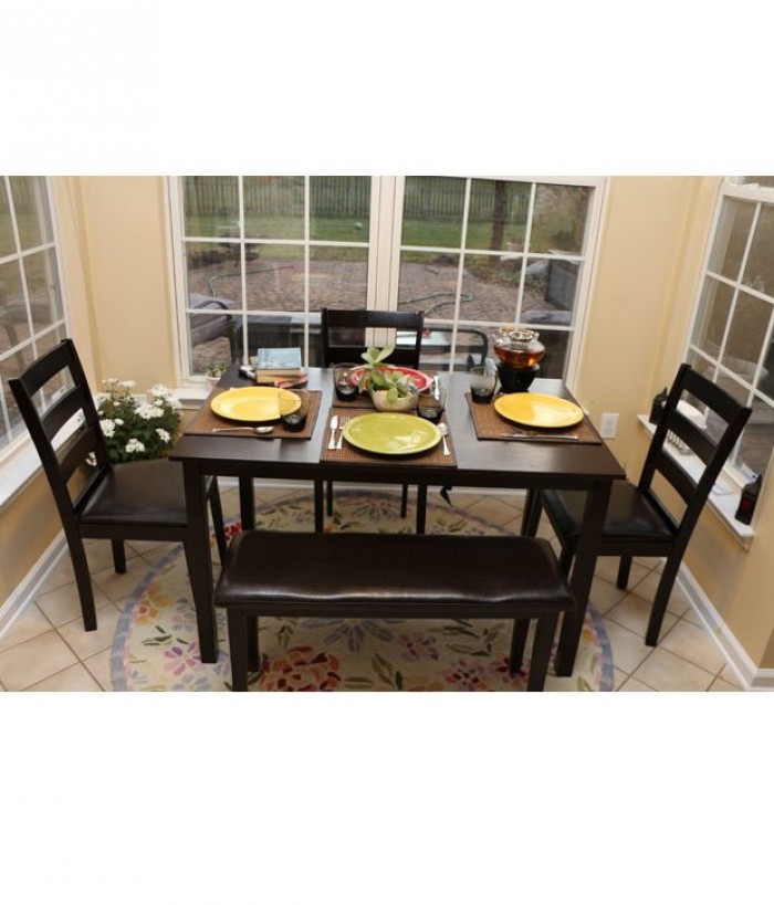 Mind Blowing 3 Seater Dining Set with Bench