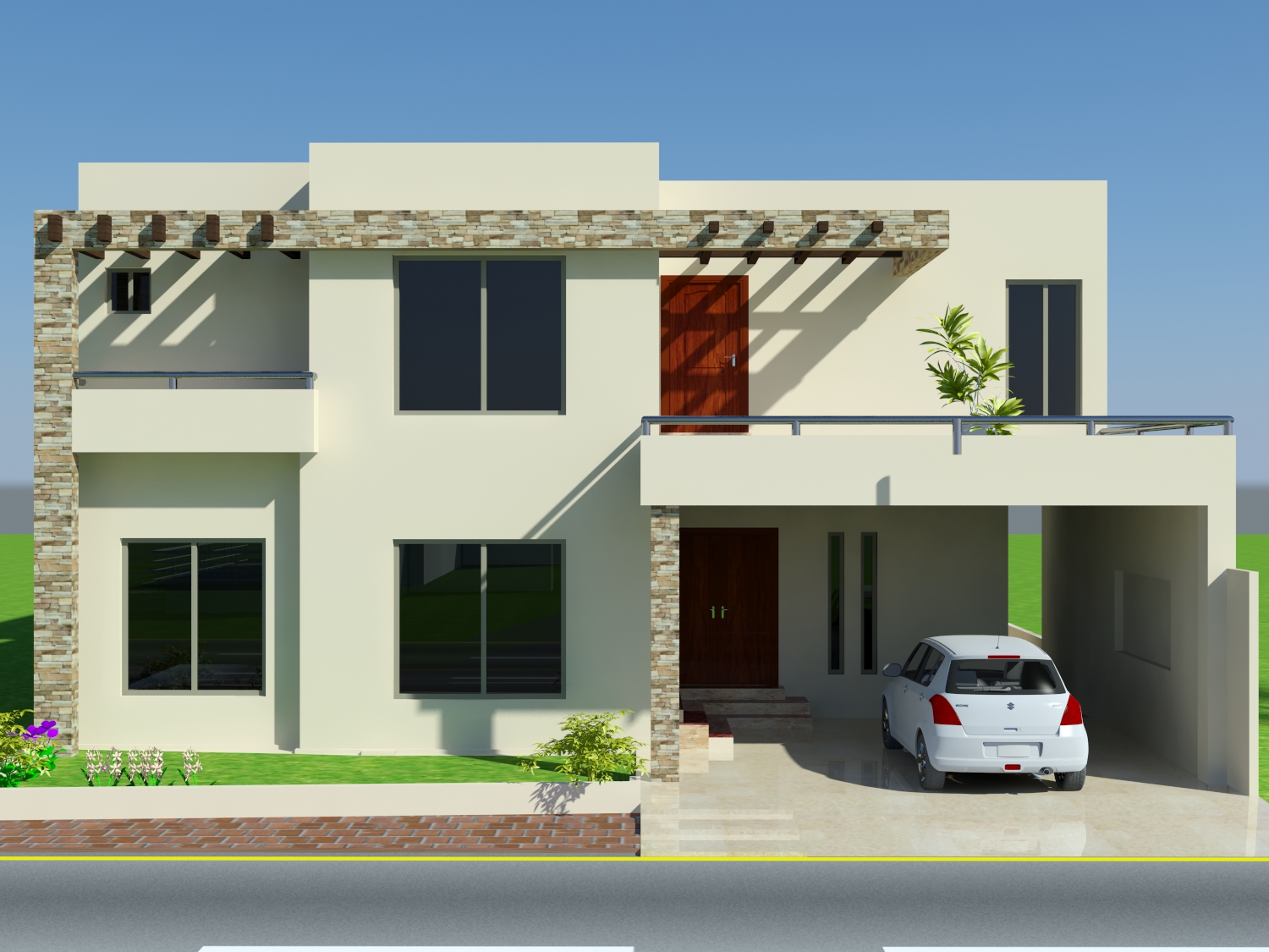 Exterior House Design Front Elevation