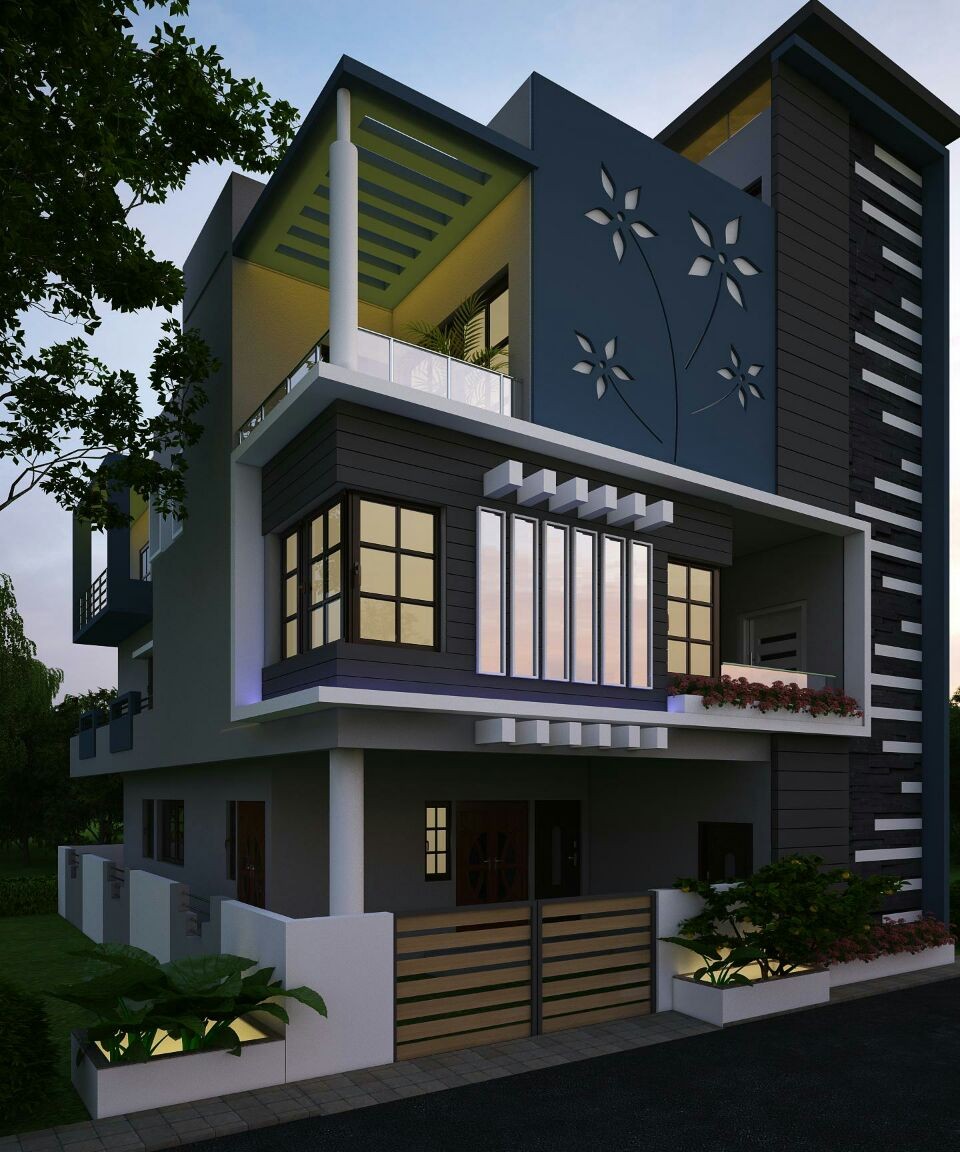 Exterior house design.front elevation Archives - Home 