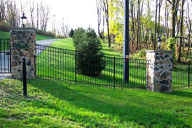 Secured Metal Fencing for Gardens