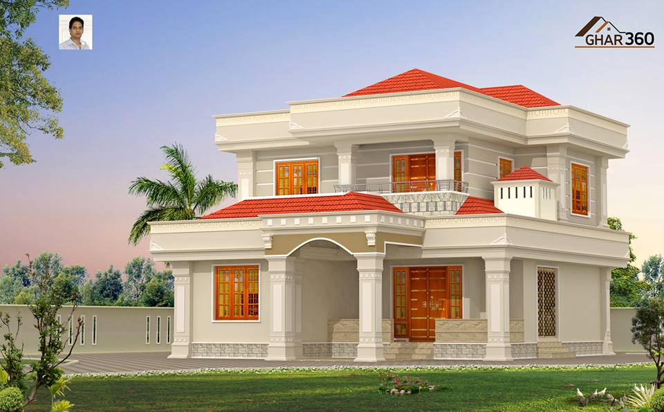 Beautiful looking Modern Style Villa  Calicut India 