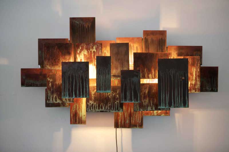 Innovative And Creative Metal Artworks For Your Home - Copper Wall Art Home Decor Ideas