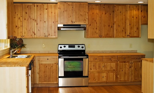Kitchen Chimney Style Type And Design, Kitchen Wooden Cabinets Design With Chimney