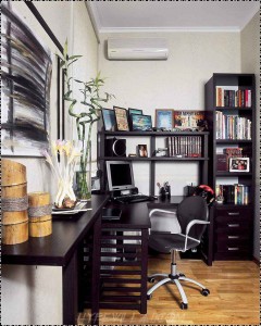 Modern-Study-Room-Interior-Design-with-black-furniture