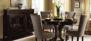 Round-Dining-Room-Sets-Design-Ideas-with-wooden-cabinet