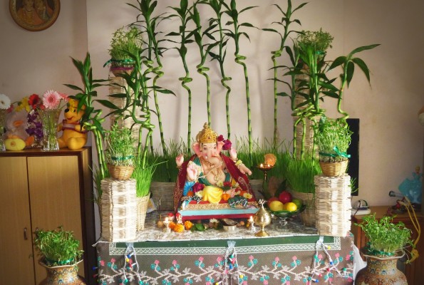 Ganesh Chaturthi Decoration Ideas for Home