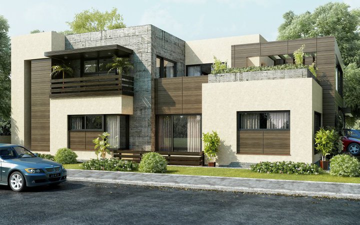 front-elevation-beautiful-modern-style-house-design--home