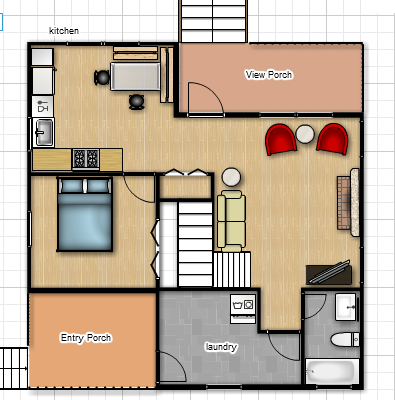 Inside House Sketch