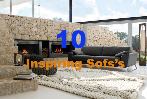 10 Inspiring Sofa’s for an elegant Living Room