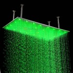 Add LED lighting for your Shower heads to have the best bathing experience