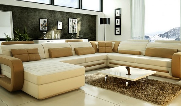 Top 7 ways to decorate your modern living room with stylish sofas