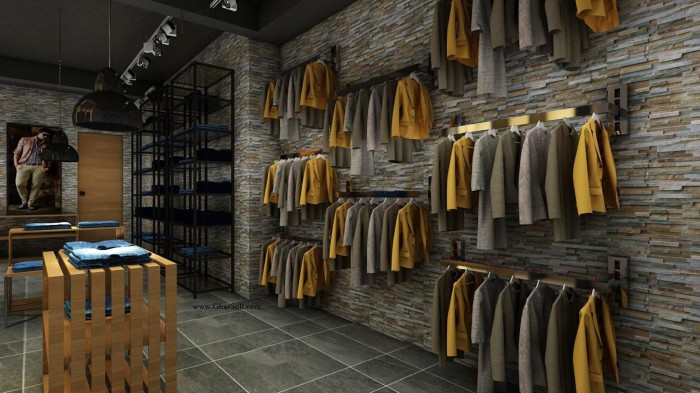 Garments Shop Interior Design